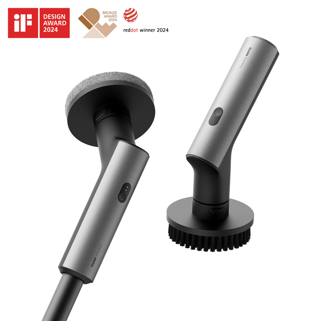Electric Spin Scrubber – Cordless Rechargeable Power Cleaning Brush