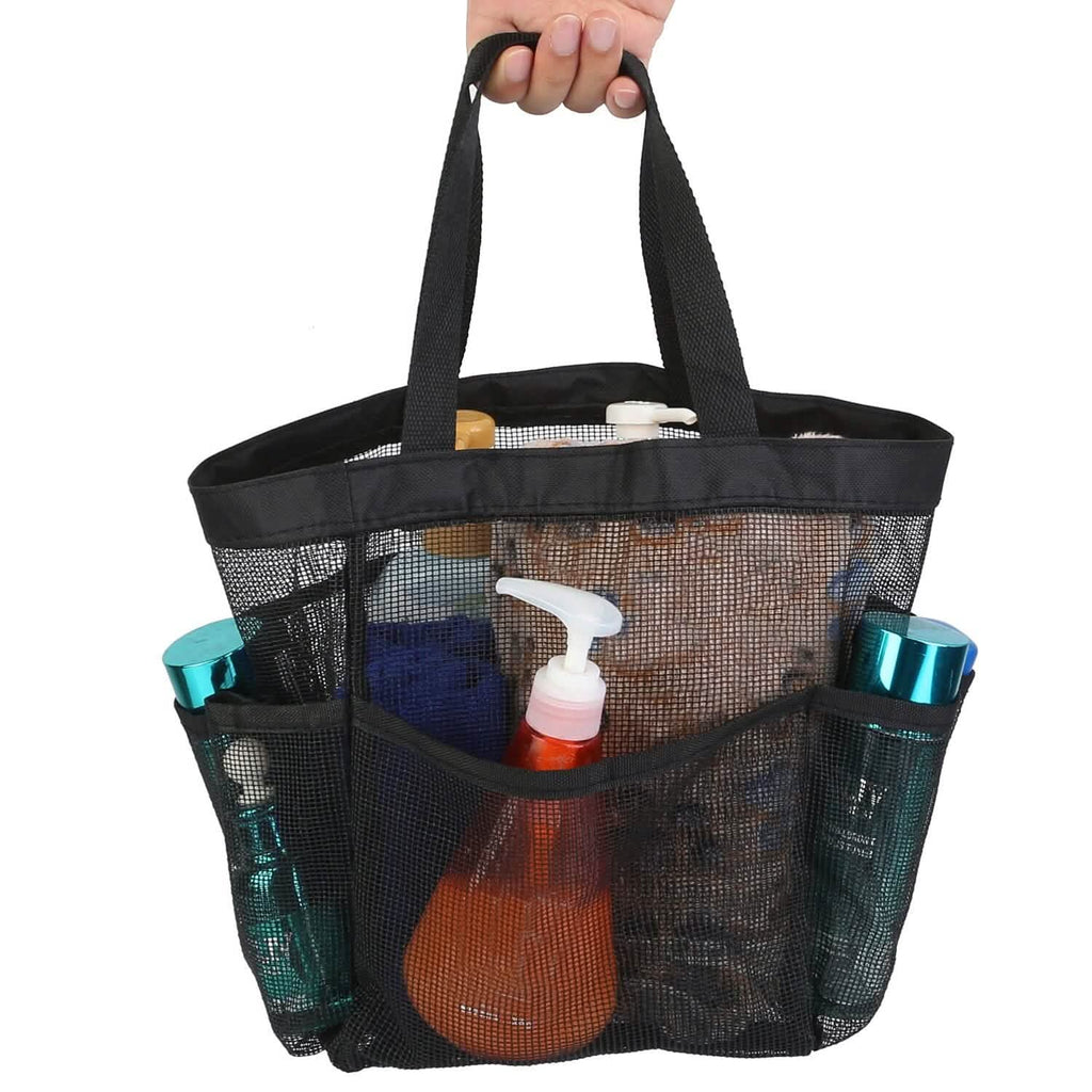 Hanging Mesh Shower Caddy Organizer – No Drilling, Rust-Proof